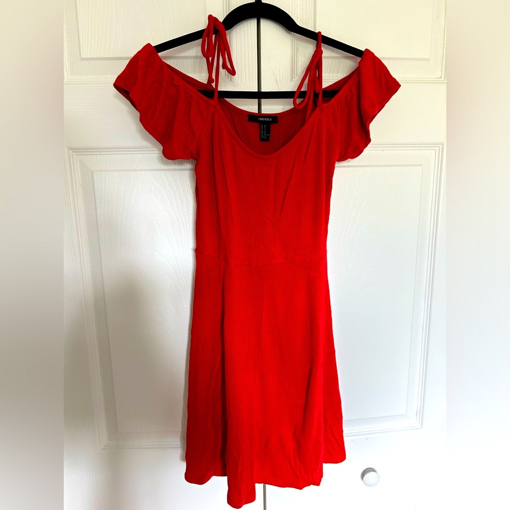 Women’s red dress - Forever 21 - M - EUC